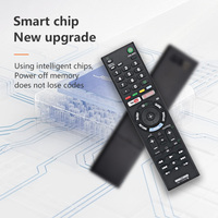 2025 prix usine pour la nouvelle télécommande RMT-TX300E pour Sony Led Smart TV LCD pour bouton Youtube/Netfllx