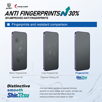 Aurey 2026 Nouveau Verre 2.5D 9h Protection d'écran en céramique résistante aux chutes pour iPhone 14 Pro Max