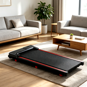 EU TLS Low Price Home Friendly Quiet <b>Walking</b> Pad Under Desk Mini Portable Incline Walk Mat <b>Machine</b> Motor Driven - Product Image 4
