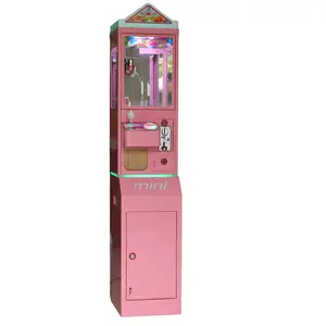 Mini máquina de brinquedo de pelúcia, brinquedo infantil de pelúcia operada com moedas, garra, venda