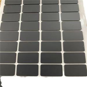 Siyah örgü silikon pad kaymaz kauçuk conta kendinden yapışkanlı silikon ayak pedi susturucu şok emici silikon conta - Product Image 3