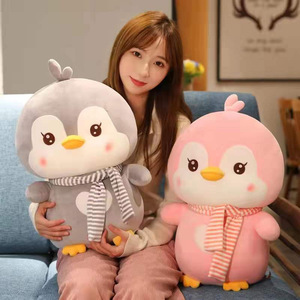IN STOCK morbidi graziosi peluches kawaii peluches animali <span class=keywords><strong>pinguino</strong></span> juguetes bambola bambini sciarpa bambino <span class=keywords><strong>pinguino</strong></span> peluche - Product Image 2