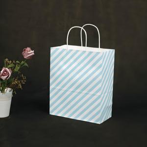 Logo personalizzato stampato Bolsas de Papel Kraft-borse della spesa alla moda con manici hdpk busta di <span class=keywords><strong>carta</strong></span> saco de papel bolsa de p - Product Image 6