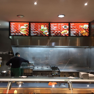 <span class=keywords><strong>Burger</strong></span> Shop กล่องไฟ Led เมนู,กล่องไฟ Led แขวนผนังกล่องไฟแม่เหล็กสำหรับร้านอาหาร - Product Image 2