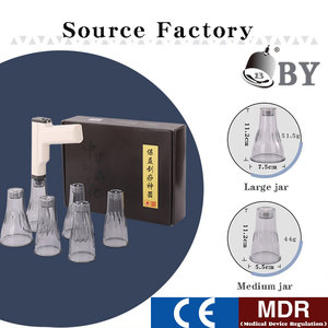 Baoyi BY Guasha Schröpfköpfe Set Elektrisches Hijama Cups Set Vakuumtherapie Massagegerät Elektrisches Schröpfset - Product Image 3