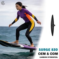 Axis Surge 830 Carbon Hydrofoil Wing Kite Surf Skinny Rears Foil Board pour Wing Foilers, Para-wingers et Kite Foilers