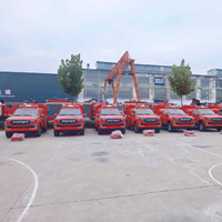 Nouveau camion de pompiers tout-terrain diesel de secours avec une hauteur de travail de 35 m