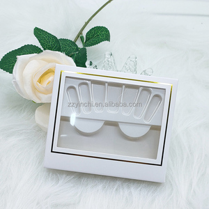 Kunden spezifisches Fenster paket Leere benutzer definierte Presse auf Nägel Verpackungs <span class=keywords><strong>box</strong></span> - Product Image 4
