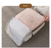 Ensemble de 6 sacs de compression cubiques de style japonais pour le rangement en voyage et la préparation à la maternité - Organisation de valise - Conception polyvalente