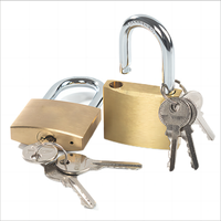 Meilleure Serrure de Haute Qualité Prix Concurrentiel 50mm Laiton Vente Directe Prix de Gros Cadenas et Clé