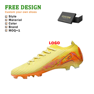 Botas de fútbol transpirables sintéticas de alta calidad unisex transfronterizas con tacos para césped artificial, calzado deportivo de primavera - Product Image 1