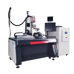 2-trạm 6-trục tự động sợi Laser máy hàn bảng cho phần cứng phụ tùng ô tô