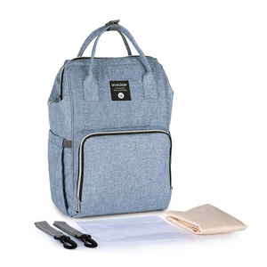 Bolsa de Maternidad Multifuncional de Gran Capacidad, Impermeable, Transpirable, Ultraligera, de Poliéster, con Doble Correa <span class=keywords><strong>para</strong></span> el Hombro - Product Image 3