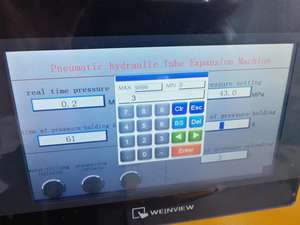 China Factory Direkt gelieferte pneumatisch-hydraulische Expansions maschine zum Erweitern von Kühler rohren Druck prüfmaschine - Product Image 6