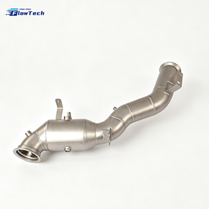 ท่อดาวน์ไปป์ประสิทธิภาพสูงสำหรับ Mercedes C43 C63 W206 M139 2.0T ผลิตจากสแตนเลส 304 แบบยึดติดโดยตรง - Product Image 2