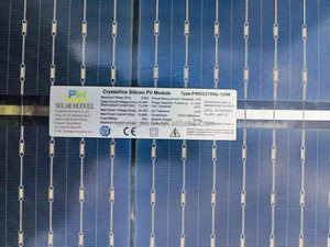 Panel solar BIPV de las mejores tarifas, 375W, doble vidrio, mono bifacial, 385W, 400W, tipo PERC, silicio policristalino para casa de techo - Product Image 3