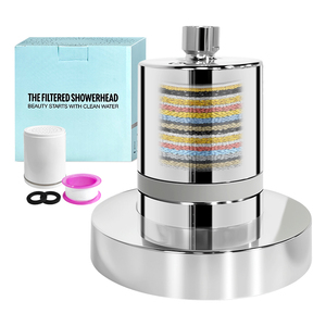 Pommeau de Douche Filtrant en Promotion avec Filtres à Eau – Tête de Douche Universelle pour Salle de Bain, Adoucisseur d'Eau Dure, Soin de Santé - Product Image 1