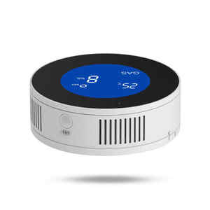 2025 Tuya WiFi 가스 누출 감지기 및 화재 경보 LCD 디스플레이 벽걸이 형 APP 제어 - Product Image 5
