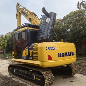 Utilisé pour l'excavatrice sur chenilles PC130 de 13 tonnes avec moteur PLC, boîte de vitesses et pompe, équipement de construction à haute efficacité en provenance du Japon - Product Image 2