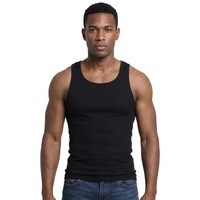 Débardeur Homme Col Rond en Tissu Élastique, Coupe Ample, Personnalisable avec Logo, Design OEM/ODM, Qualité Supérieure, Style Streetwear