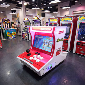 क्लासिक रेट्रो आर्केड मशीन स्क्रीन गेम बटन वीडियो आर्केड सिक्के संचालित गेम 1-2 खिलाड़ी इनडोर उपयोग खेल केंद्र अंग्रेजी - Product Image 1