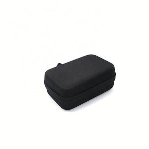 Étui à outils noir en PU écologique et sécurisé pour le voyage, grande capacité, fermeture éclair, avec rangement pour stéthoscope, sac en maille anti-odeur inclus, fabriqué en EVA - Product Image 4