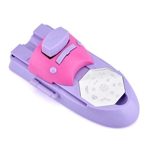 Manicure Nagel Kleur <span class=keywords><strong>Draw</strong></span> Polish Nail Printer Set Tool Handleiding Nail Art Drukmachine Metalen Stempelen Platen - Product Image 4