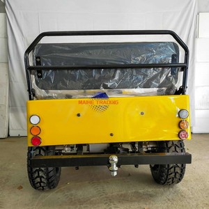 Hybrid-Powered <b>4x4</b> Mini Jeep for Outdoor Street Vending with Customized Color and Q235B Steel <b>Frame</b> - Product Image 3