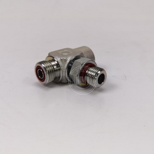 148-8443 7X-2459 148-8429 6V-9840 1488443 7X2459 1488429 6V9840 Connecteur ORFS Adaptateur hydraulique en T pour excavatrice, chargeuse, bulldozer - Product Image 6