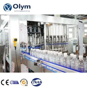 Full Set Complete Automatic PET Plastic Small Bottle Drinking Mineral Water Production Line / Bottle Water Filling Machine