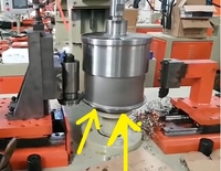 Rouleau de cintrage pour petit tuyau bord Machine à rouler plaque de rouleau de glissement électrique acier mince 10 moteur fer nouvelle Machine fournie 1-2