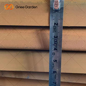 Jardinière et pot à fleurs décoratifs de style minimaliste en acier corten personnalisé, forme carrée, résistant à la corrosion pour une utilisation en extérieur - Product Image 3