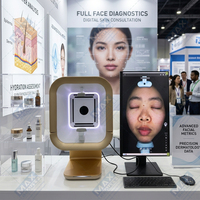 Analyseur de peau 3D AI exclusif aux salons de beauté pour le développement cosmétique personnalisé