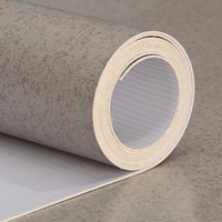 Rouleaux de Revêtement de Sol Vinyle PVC Linoléum Résistants à l'Usure pour Salle de Sport, Extérieur, École, Bureau, Supermarché