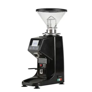 Tự động điều chỉnh thiết lập điện thép không gỉ/Titan phẳng Burr 64 Espresso Máy xay cà phê