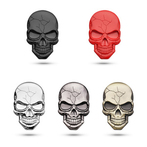 Adesivo auto moto decalcomanie ricambio 3D metallo emblemi auto distintivo - Product Image 3