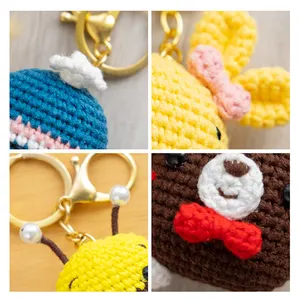 2023 New DIY Animal Keychain Crochet Hook Sewing Kit For Beginners Adults And Children