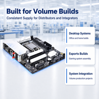 Carte mère ITZR Factory Bulk B860, chipset Intel, socket LGA1851, compatible avec les processeurs Core Ultra.
