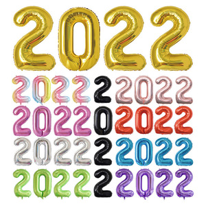Happy New Year <span class=keywords><strong>2022</strong></span><span class=keywords><strong>ลูกโป่ง</strong></span>ฟอยล์ตัวอักษรปาร์ตี้ขนาด40นิ้ว, ชุดแบนเนอร์จดหมายที่ระลึกการ์ดบรรจุภัณฑ์ขายปลีก