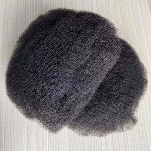 ผมชาวอินเดียมัดผมแท้50ก. ผมมนุษย์ผมหยิกหยักศกแบบอัฟโฟร - Product Image 3