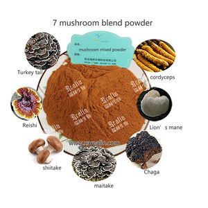 OEM özelleştirilmiş formülü 7 in 1 karışık organik aslanlar yele Reishi mantarı özü karışımı tozu ile özel etiket - Product Image 2