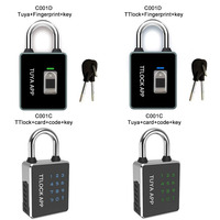 Tuya Cadenas Rfid Touch Mot de Passe IP65 Étanche USB Sans Clé Téléphone Contrôle Smart Sécurité Cadenas