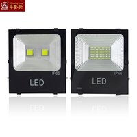 Projecteur carré extérieur en aluminium avec puce SMD COB 30w 50w 100w 150w 200w 300w projecteur led