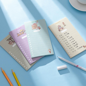 Bloc de notas de papelería lindo personalizado Hengxin, hojas sueltas, suministros escolares kawaii, lista de planes, Bloc de notas de libros - Product Image 1