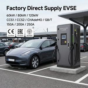 Borne de Recharge Électrique Extérieure Étanche 240kW Double Connecteur Triphasé 380V Rapide avec Lecteurs de Cartes RFID - Product Image 3