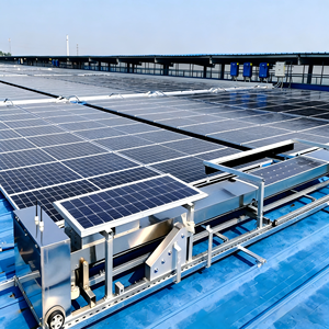 <span class=keywords><strong>Re</strong></span>-YINCAI Robot de Limpieza de Paneles Fotovoltaicos Inteligente de Grado Electrónico, Equipo Eficiente con Estructura de Aleación de Aluminio, Gran Venta - Product Image 5