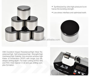 Cortadores <span class=keywords><strong>PDC</strong></span> Forjados em Diamante Drillsoltek Resistentes ao Desgaste para Corte Principal em Formações Duras e Abrasivas - Product Image 2