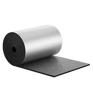 Modern Eco-Friendly Retarded Heat Proof Thermal Insulation NBR PVC Sponge Foam Rubber <b>Sheet</b> Aluminium Foil for Industrial Roof - Product Image 3