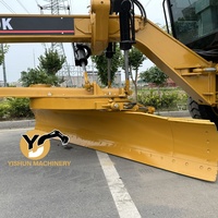 Opération simple Niveleuse Caterpillar utilisée Niveleuse de route commerciale de Chine Niveleuse de moteur CAT 140K d'occasion à vendre