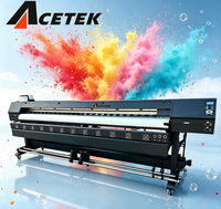 Plotter de 3.2m con cabezal Xp600 I3200, máquina de impresión digital de vinilo para pancartas flexibles, impresoras de inyección de tinta eco-solvente de gran formato.